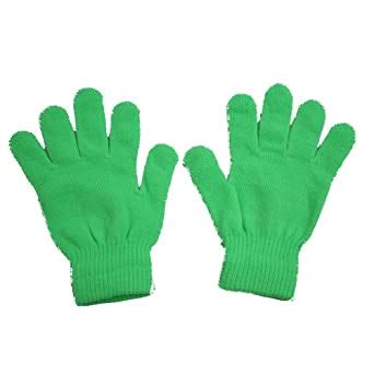 Magical green gloves